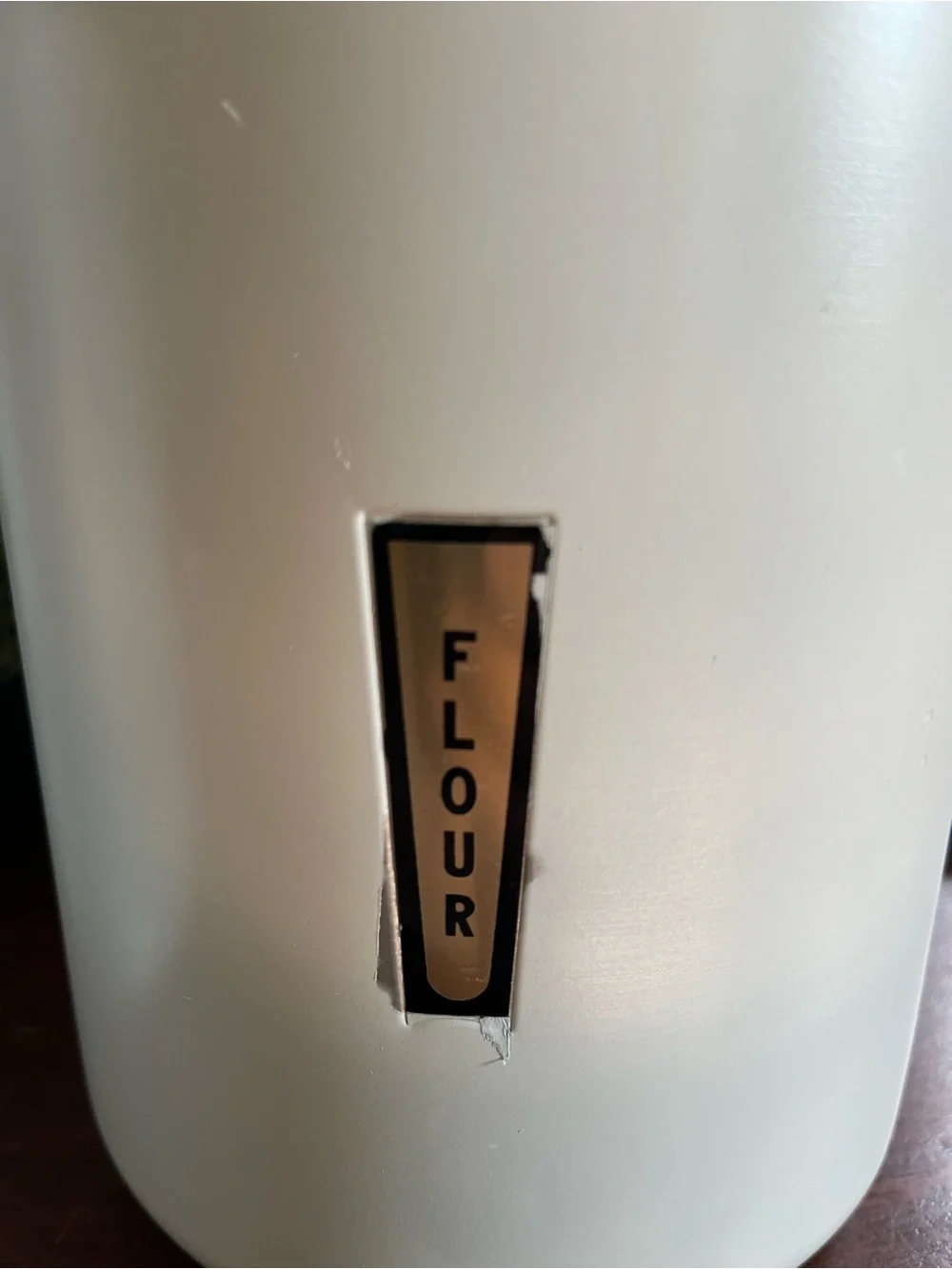 Vintage Metal Sugar & Flour Canisters READ - Picture 3 of 14
